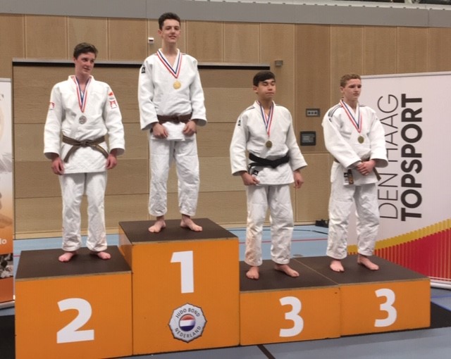 Laurens Wilms Nederlands Kampioen Judo