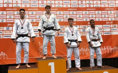 Judoka Laurens Wilms pakt zilver tijdens NK!