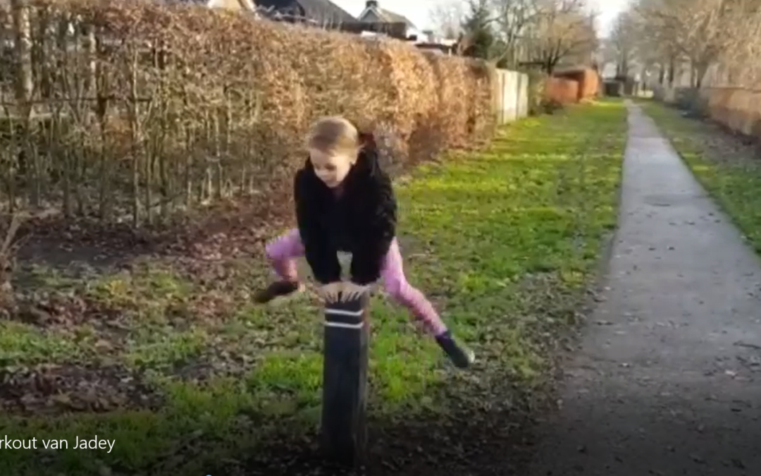 Buiten workout  van Jadey
